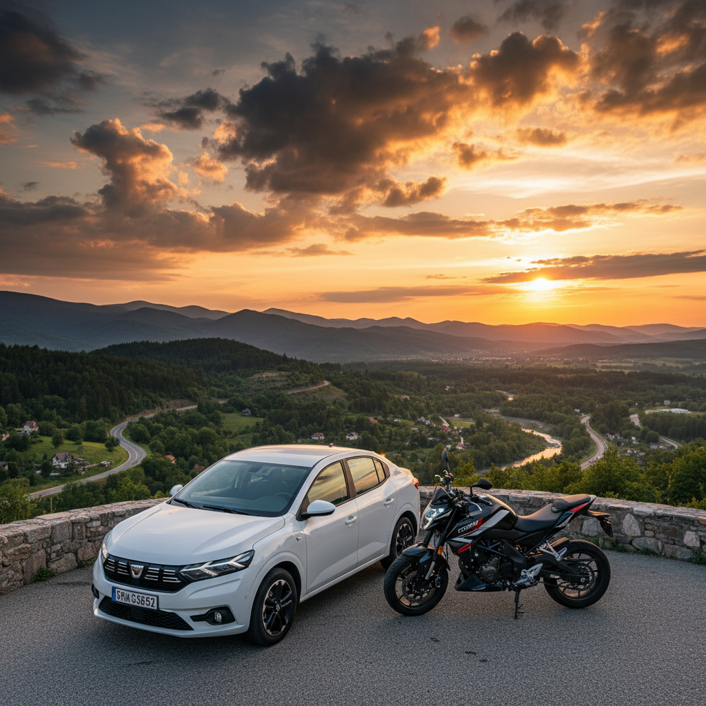 CFMoto Sunset - SUV Premium vehicle available for rent