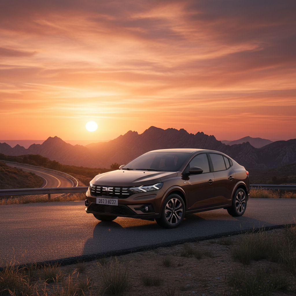 Dacia Logan Sunset Edition - Sedan Comfort vehicle available for rent